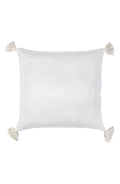 Shop Pom Pom At Home Bianca Velvet Big Accent Pillow In White