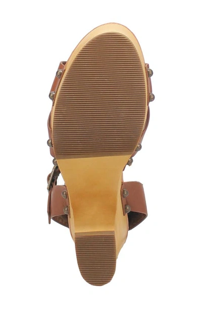 Shop Dingo Woodstock Platform Sandal In Tan