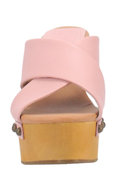 Shop Dingo Driftwood Platform Wedge Sandal In Pink