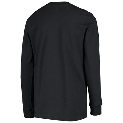 Shop Nike Youth  Black Georgia Bulldogs Arch & Logo 2-hit Long Sleeve T-shirt