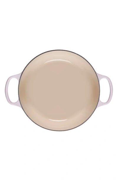 Shop Le Creuset Signature 7.25 Quart Enamel Dutch Oven In Shallot