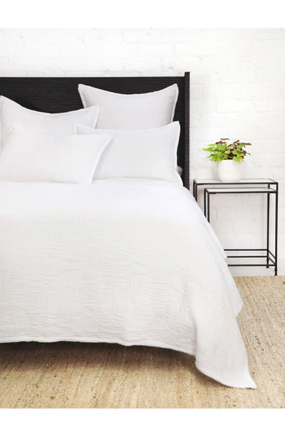 Pom Pom At Home Harbour Matelasse Bedspread In White