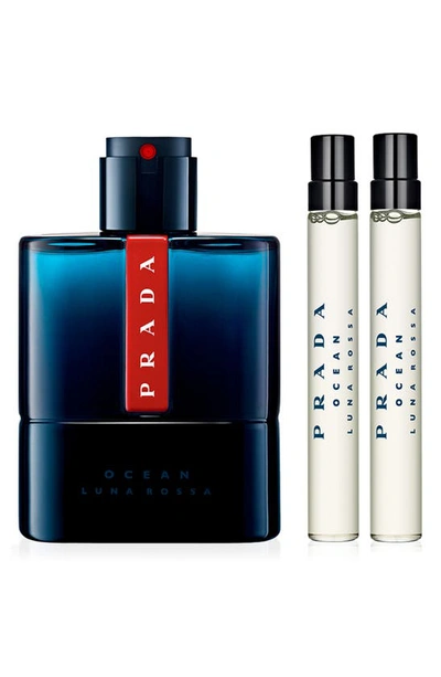 Shop Prada Luna Rossa Ocean Fragrance Set Usd $165 Value