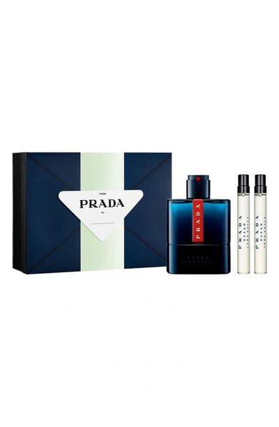 Shop Prada Luna Rossa Ocean Fragrance Set Usd $165 Value