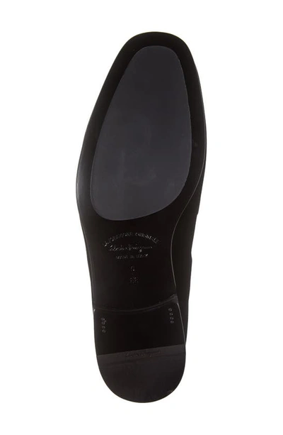 Ferragamo Lapo Smoking Slipper In Nero