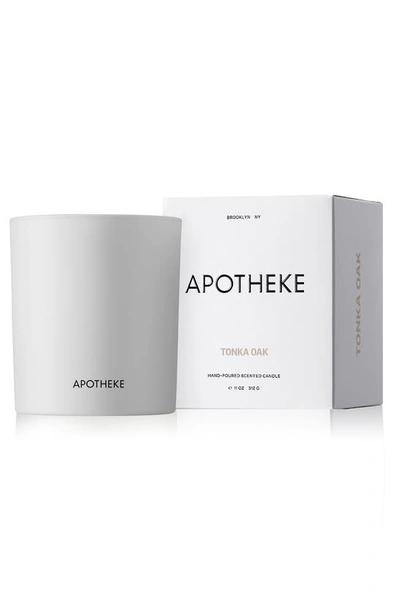 Shop Apotheke Tonka Oak Candle In White