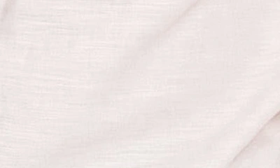 Shop Asos Design Wedding Smart Fit Linen & Cotton Button-up Shirt In Light Pink