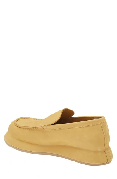 Shop Jacquemus Bricciola Platform Loafer In 220 Dusty Yellow