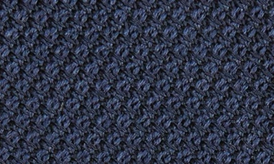Thom Sweeney Silk Grenadine Tie In Navy