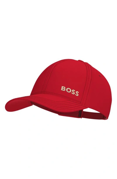 Shop Hugo Boss Sevile Baseball Cap In Bright Red