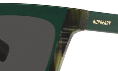 Shop Burberry Briar 52mm Square Sunglasses In Green