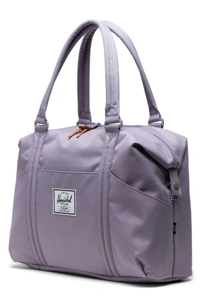 Shop Herschel Supply Co Strand Duffle Bag In Lavender Gray