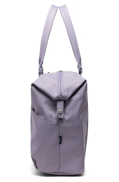 Shop Herschel Supply Co Strand Duffle Bag In Lavender Gray