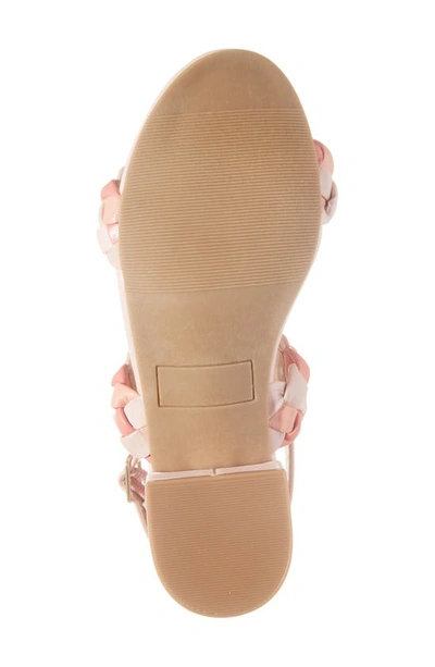 Nordstrom Kids' Rylie Braided Slingback Sandal In Pink Lantana