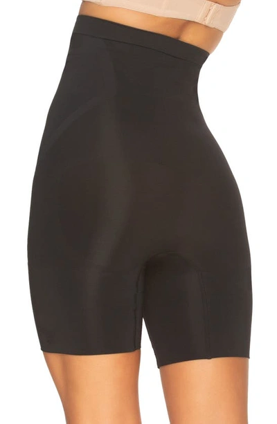 Shop Felina Fusion High Waist Shaper Shorts In Black