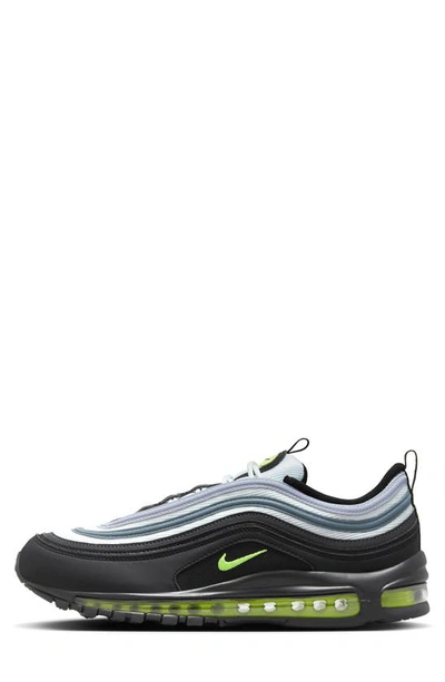Shop Nike Air Max 97 Sneaker In Pure Platinum/ Volt/ Black