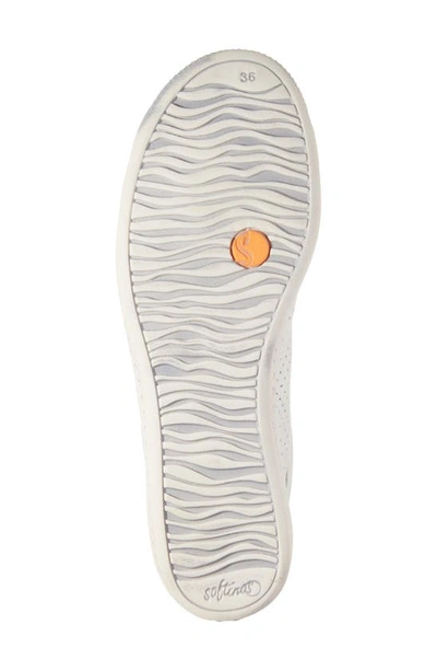 Softinos By Fly London Ica Sneaker In 025 White Smooth Leather