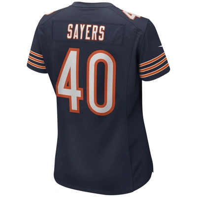 Shop Nike Gale Sayers Navy Chicago Bears Game Retired Player Jersey