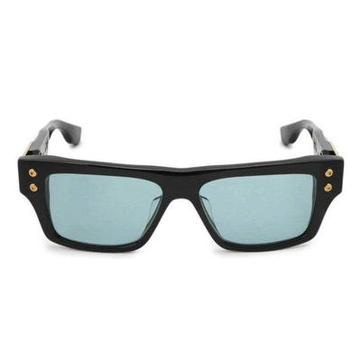 Shop Dita Grandmaster-seven Dt Dts407-a-01 Unisex Rectangle Sunglasses In Blue