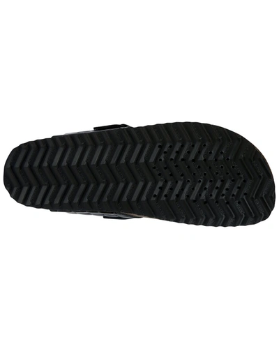 Shop Geox Brionia K Leather Sandal In Black
