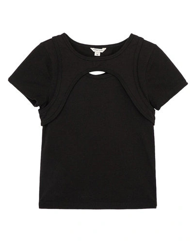 Shop Habitual Knit Top In Black