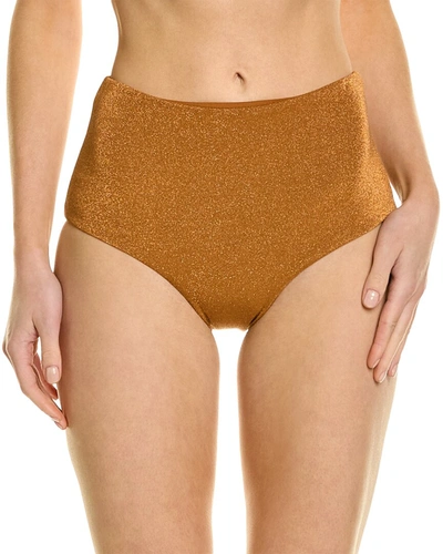 Shop Moeva Livia Bikini Bottom In Orange