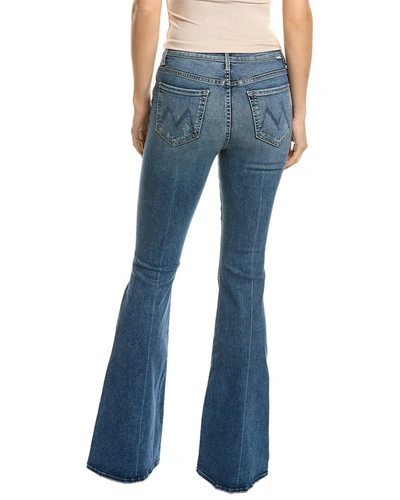 Shop Mother The Super Cruiser Going In Circles Flare Jean In Blue