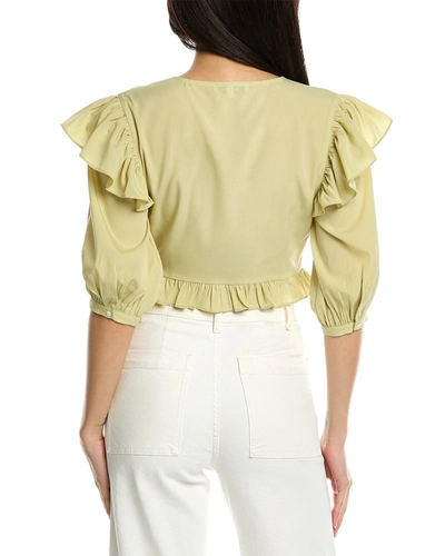 Celina Moon Anastasia Blouse In Green