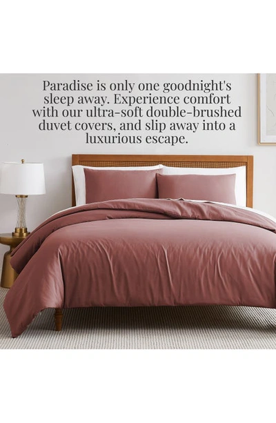 Southshore Fine Linens Vilano Springs Duvet Cover Set In Marsala