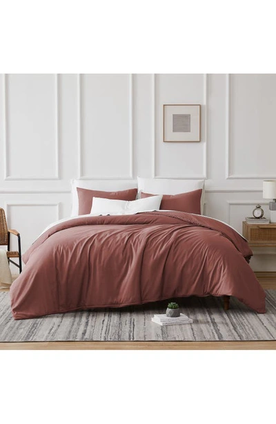 Southshore Fine Linens Vilano Springs Duvet Cover Set In Marsala