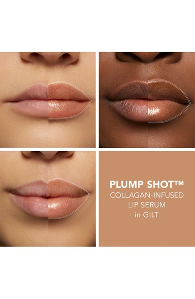 Shop Buxom Plump Shot Collagen Infused Lip Serum, 0.14 oz In Gilt