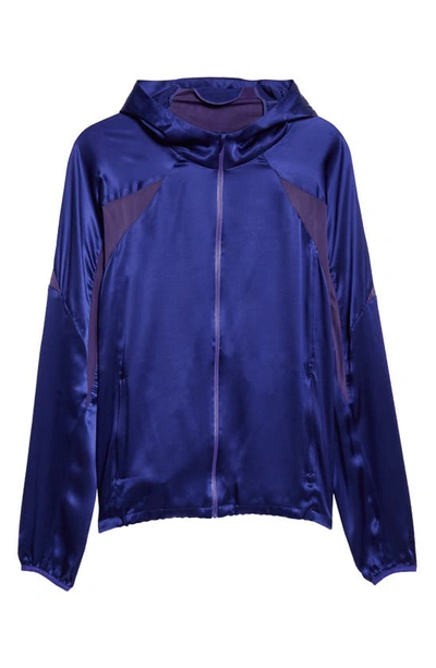Shop Post Archive Faction 5.0 Technical Hooded Jacket Right In Silk Blue