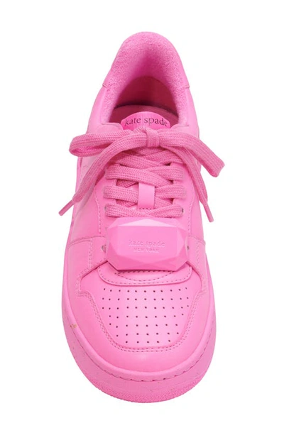 Shop Kate Spade Bolt Sneaker In Shockwave Pink