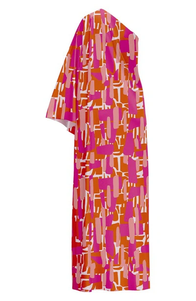 Diarrablu Satu One-shoulder Dress In Pink