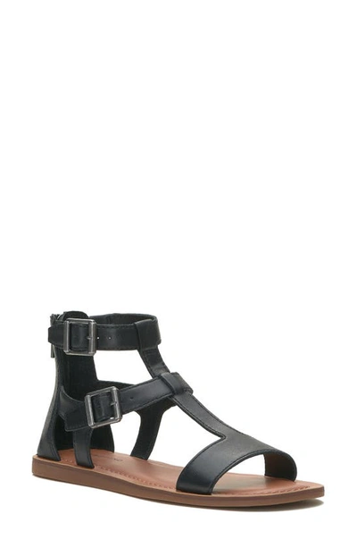 Shop Lucky Brand Brelin Gladiator Sandal In Black
