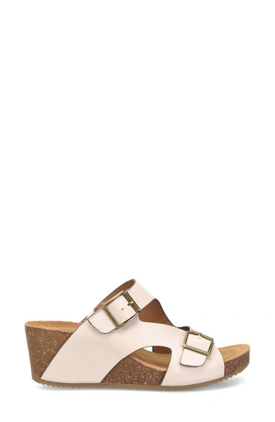 Shop Comfortiva Emah Wedge Sandal In Beige