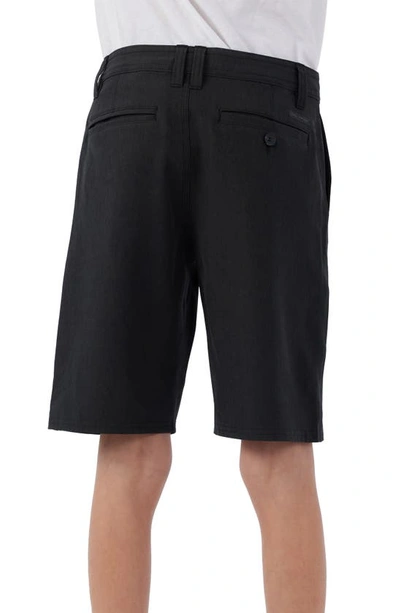 Shop O'neill Kids' Reserve Heather Hyperfreak Hybrid Shorts In Black