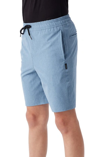 Shop O'neill Kids' Reserve Hyperfreak Hybrid Shorts In Blue Shadow