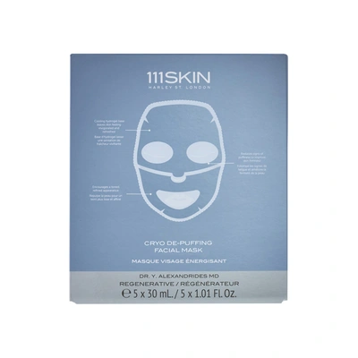 Shop 111skin Cryo De-puffing Facial Mask Set In 5 Treatments