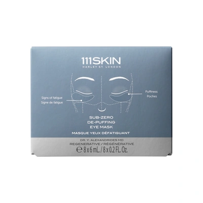111skin Cryo De-puffing Face Mask Pack Of Five In 5 Treatments