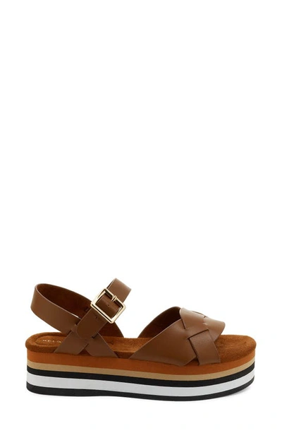 Shop Kelsi Dagger Brooklyn Breeze Platform Sandal In Peanut