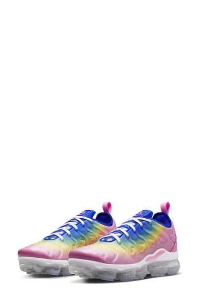 Shop Nike Air Vapormax Plus Sneaker In Pink/ Green/ Blue/ Citron