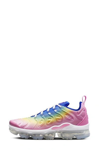 Nike Air Vapormax Plus "cotton Candy Rainbow" Sneakers In Pink/ Green/ Blue/ Citron