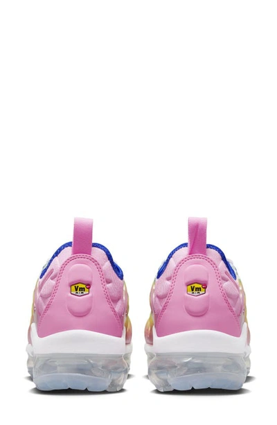Nike Air Vapormax Plus "cotton Candy Rainbow" Sneakers In Pink/ Green/ Blue/ Citron