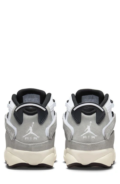 Shop Jordan 6 Rings Basketball Shoe In Light Grey/ White/ Black