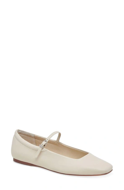 Shop Dolce Vita Reyes Mary Jane In Ivory Leather