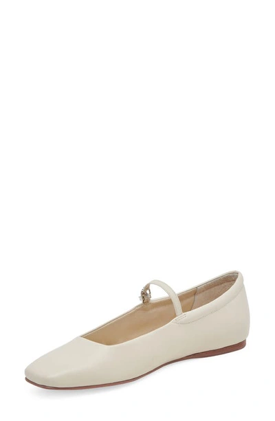 Shop Dolce Vita Reyes Mary Jane In Ivory Leather