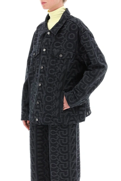 Shop Marc Jacobs 'the Monogram Denim Jacket'