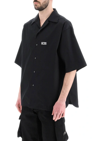 Shop Gcds Bowling Shirt With Logo