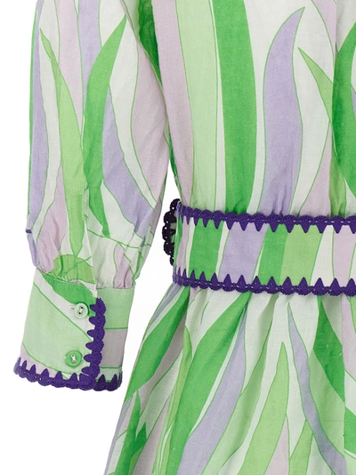 Shop Mc2 Saint Barth Daisi Dresses Multicolor